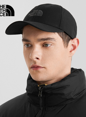 TheNorthFace北面棒球帽男女同款春夏户外防晒鸭舌帽4VSV/5FXL