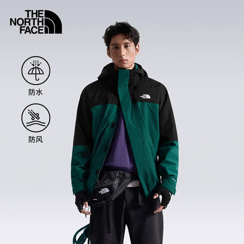TheNorthFace北面三合一冲锋衣男26秋冬户外防水外套抓绒内胆89ZP