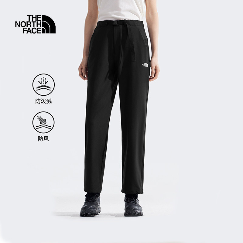 TheNorthFace北面防泼水软壳裤女秋冬户外运动登山徒步运动裤8BWG