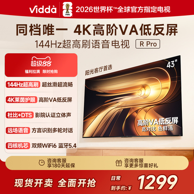 Vidda海信电视RPro43英寸