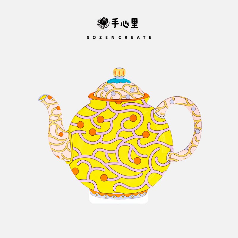 手心里亚克力花瓶摆件创意插花香薰蜡烛送朋友跨年送劳动节礼物