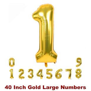 Balloon Numbers 40 Inch Birthday Party Graduation Festival