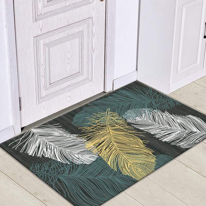 nordic antiskid mat bathroom doormat foot pad 脚垫 - 实物图