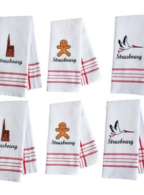 3 Pack Christmas Kitchen towel 耶诞厨房抹布擦手巾40*60cm