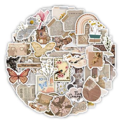 360pcs ins aesthetic vintage journaling stickers scrapbook