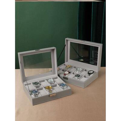 Leather watch box,storage box,watch display box,bracelet arr