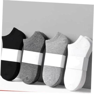 10 pairs of men women MoChuan sock socks black light cotton1