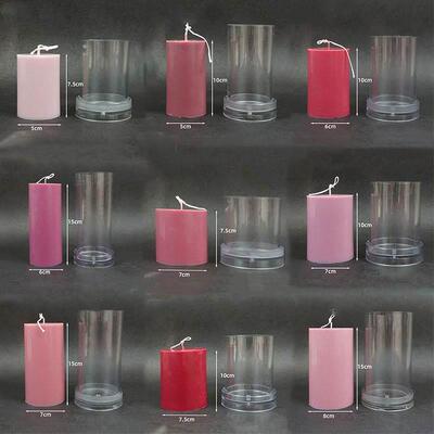Large 3D Flat Top Cylindrical Candle Mold Handmade Candle Ma