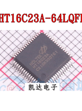 HT16C23A HT16C23A-64LQFP LQFP-64封装 LED驱动芯片 全新原装IC