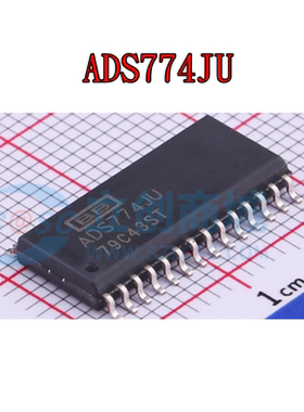 ADS774JU ADS8504IBDW 贴片SOP-28 模数转换芯片IC 全新进口原装