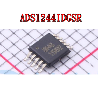 ADS1244IDGSR ADAS1244 全新原装MSOP10 模数转换芯片 进口贴片IC