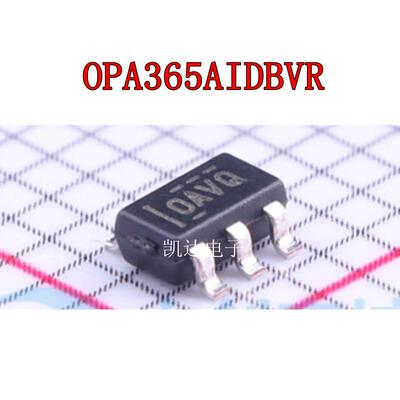 OPA365AIDBVR 丝印OAVQ SOT23-5 低噪声单电源轨到轨运算放大器IC