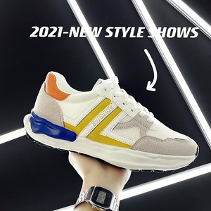 阿甘鞋男新款网布透气男鞋韩版港风运动休闲鞋男XZ517-1 XZ65 P50图片