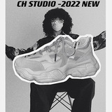 2024春季新款男港风潮老爹鞋运动鞋学生休闲鞋XZ517-1XZ309P55，男鞋休闲鞋，星座517-1