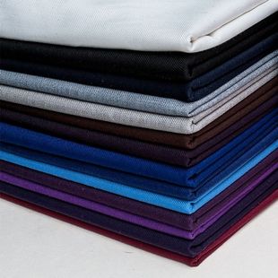 加厚斜纹涤卡布料医护厨师工作服烫台布床单面料建筑工装布料面料