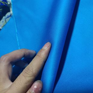 涤棉斜纹纱卡布料加厚老涤卡建筑劳保工作服服装面料布头清仓处理