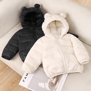 2025新款秋冬儿童羽绒棉服男女童棉衣中小童0到3岁4轻薄5宝宝外套
