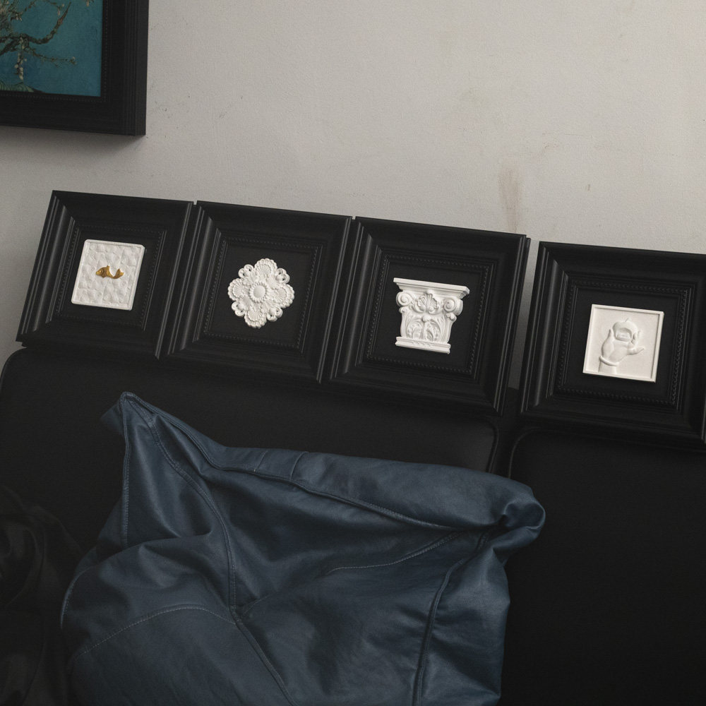 新疆西藏包邮免打孔中古风浮雕立体装饰画法式欧式相框摆台客厅背