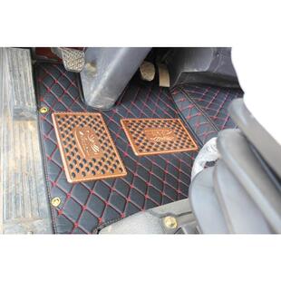 陕汽德龙L3000大包围脚垫 德龙重卡地垫 德龙L3000大货车皮革脚垫