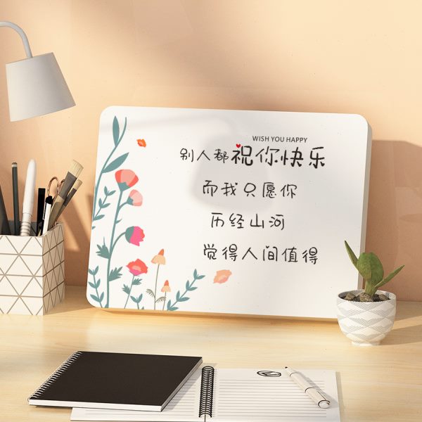 ins小清新励志桌面装饰摆件  卧室客厅书柜电视柜玄关创意摆台