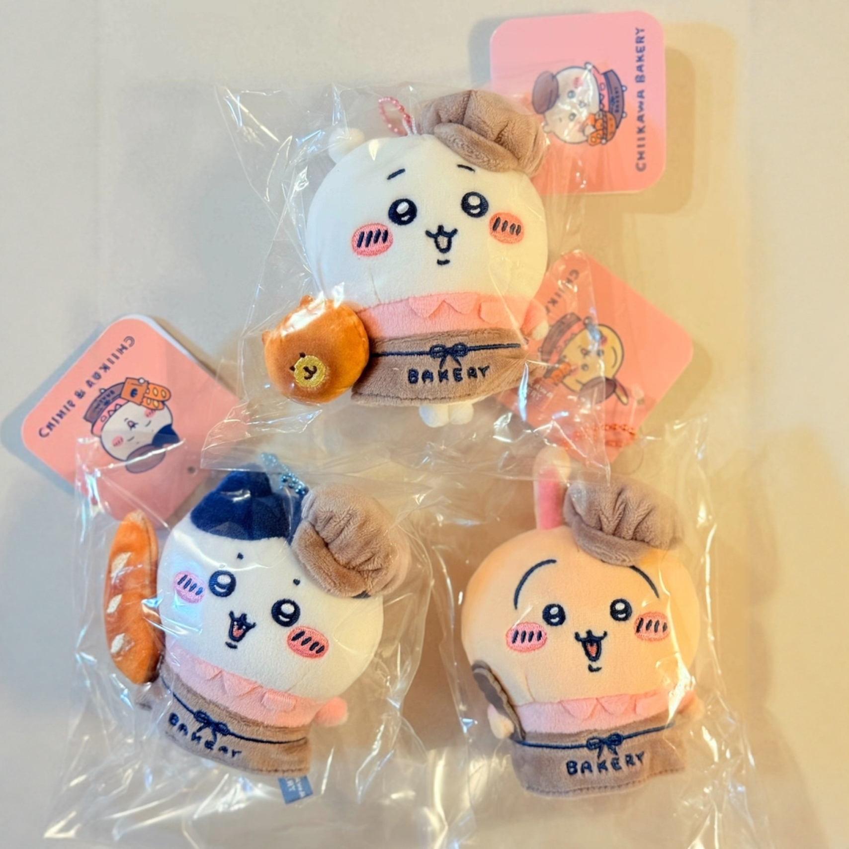 现货新品吉伊卡哇面包店系列挂件礼物乌萨奇小八飞鼠可爱书包挂饰