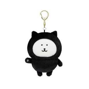 日本自嘲熊nagano黑猫自嘲熊万圣节系列毛绒挂件可爱公仔钥匙扣