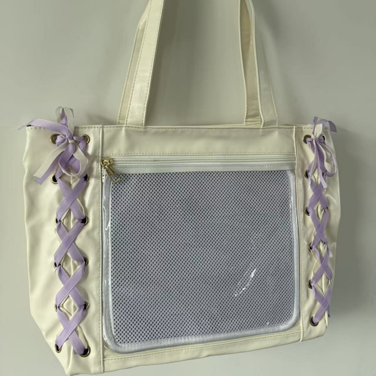 新款丝带痛包日系大容量女