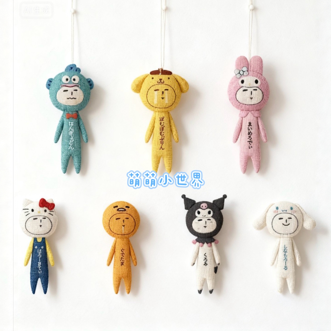 【新品日本正版丑娃娃yukio 限定联名】联名可爱挂件女生礼物挂件