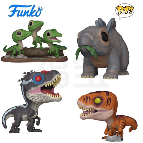 Funko POP侏罗纪公园2The Lost World2剑龙 迅猛龙公仔手办摆件