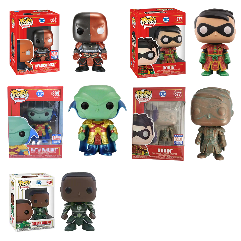 正义联盟罗宾丧钟绿灯侠手办