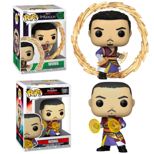 Funko POP 漫威王Wong公仔手办摆件图书管理员奇异博士助手人偶