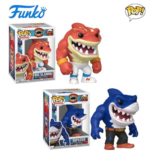 Funko POP鲨鱼侠Street Sharks 周边大力丸 欧尼尔公仔手办摆件