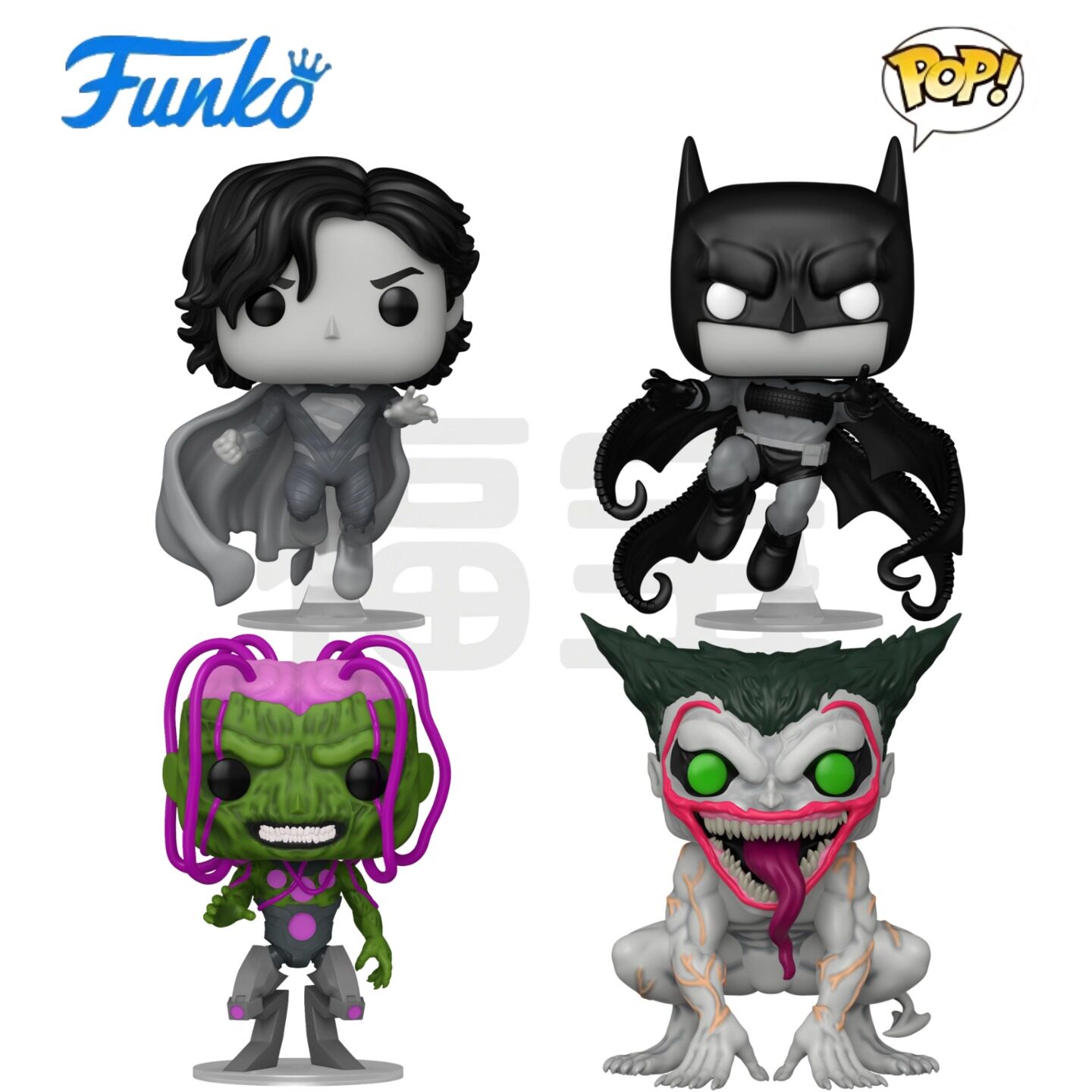 Funko POP DC绝对宇宙Absolute Universe 周边超人蝙蝠侠小丑手办