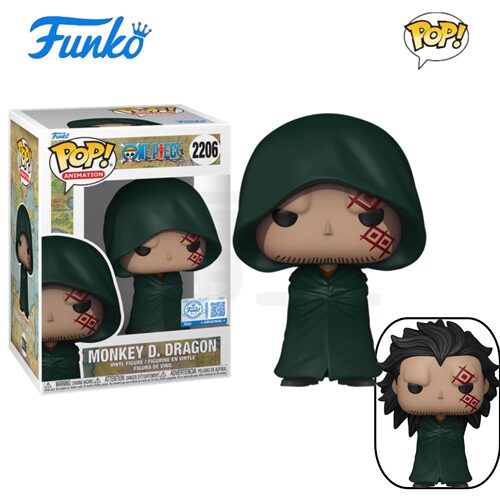 Funko POP 海贼王One Piece周边蒙奇·D·龙Monkey D. Dragon手办