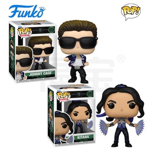 Funko POP真人快打2Mortal Kombat II周边Kitana Johnny Cage手办