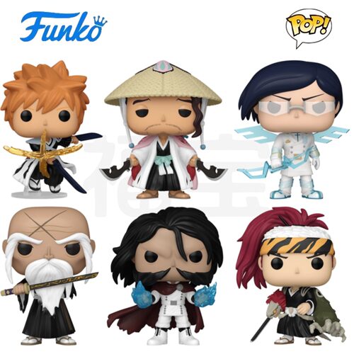 Funko POP死神：千年血战篇Bleach京乐涅茧利山本元柳恋次手办