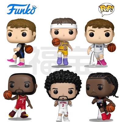 Funko POP 篮球NBA球星坎宁安 奥斯汀 泰里斯 库珀 杜兰特手办