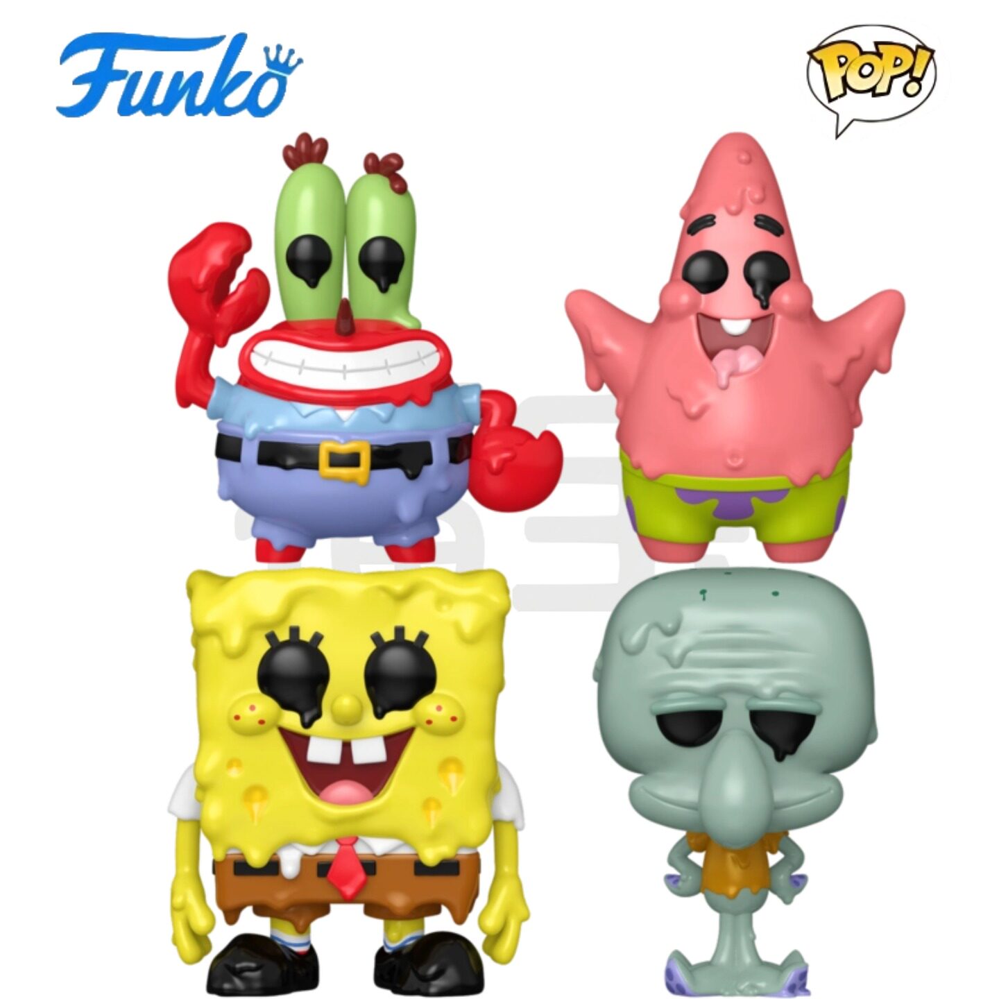 Funko POP 海绵宝宝SpongeBob SquarePants周边章鱼哥蟹老板手办