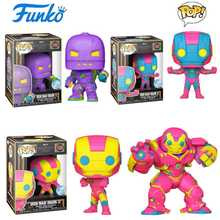 Funko POP 钢铁侠Iron Man周边黑光反浩克战甲马克1号3号5号人偶