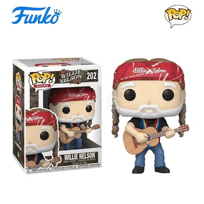 Funko威利纳尔逊歌手手办摆件