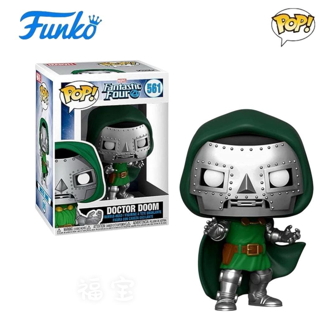 Funko POP Doctor Doom毁灭博士反派BOSS摇头公仔手办摆件礼物561