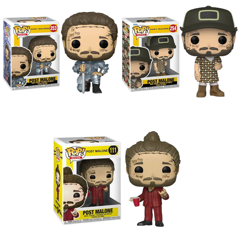 Funko POP 波兹·马龙Post Malone公仔手办流行摇滚男歌手摆件