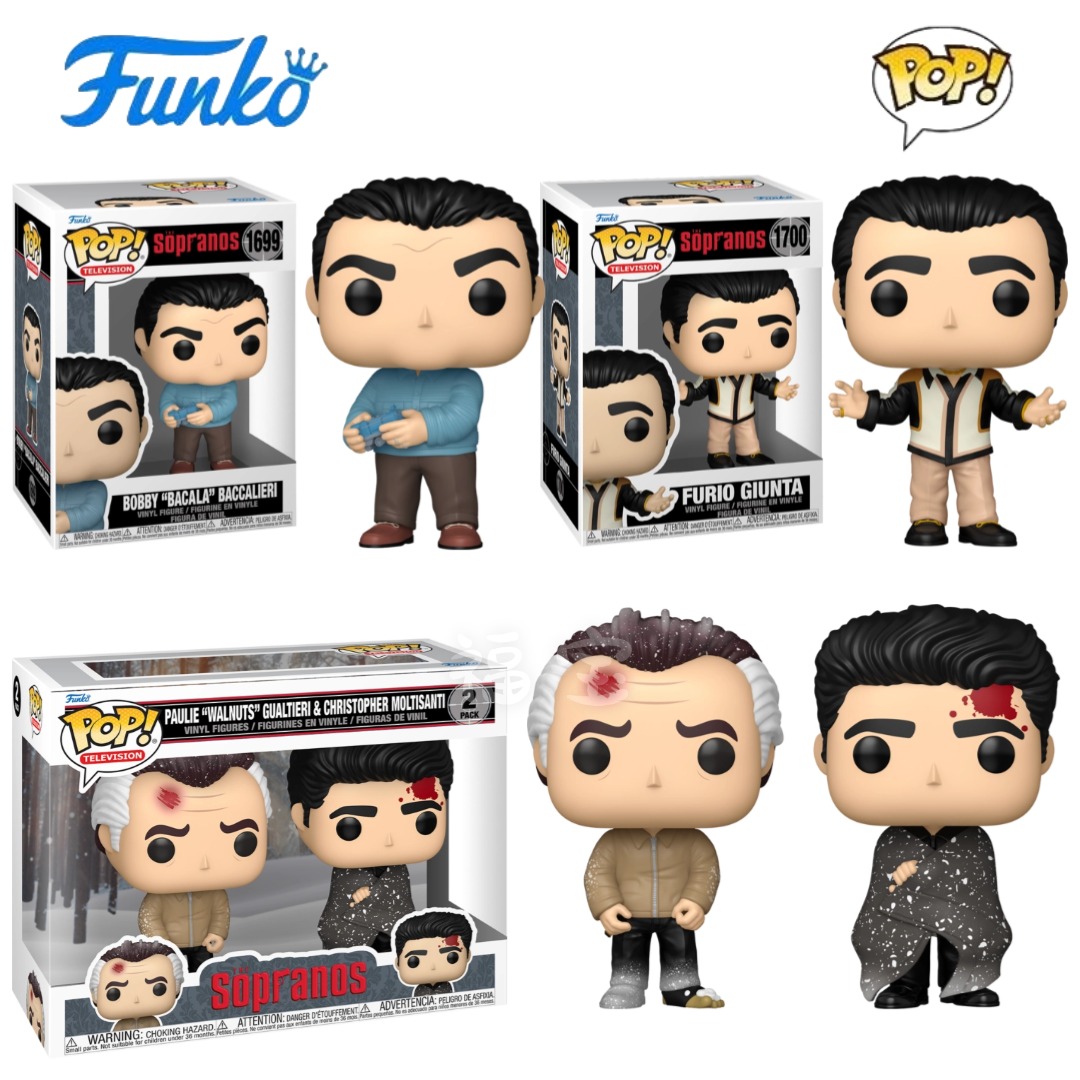 Funko POP美剧黑道家族The Sopranos周边Furio Giunta Bobby手办