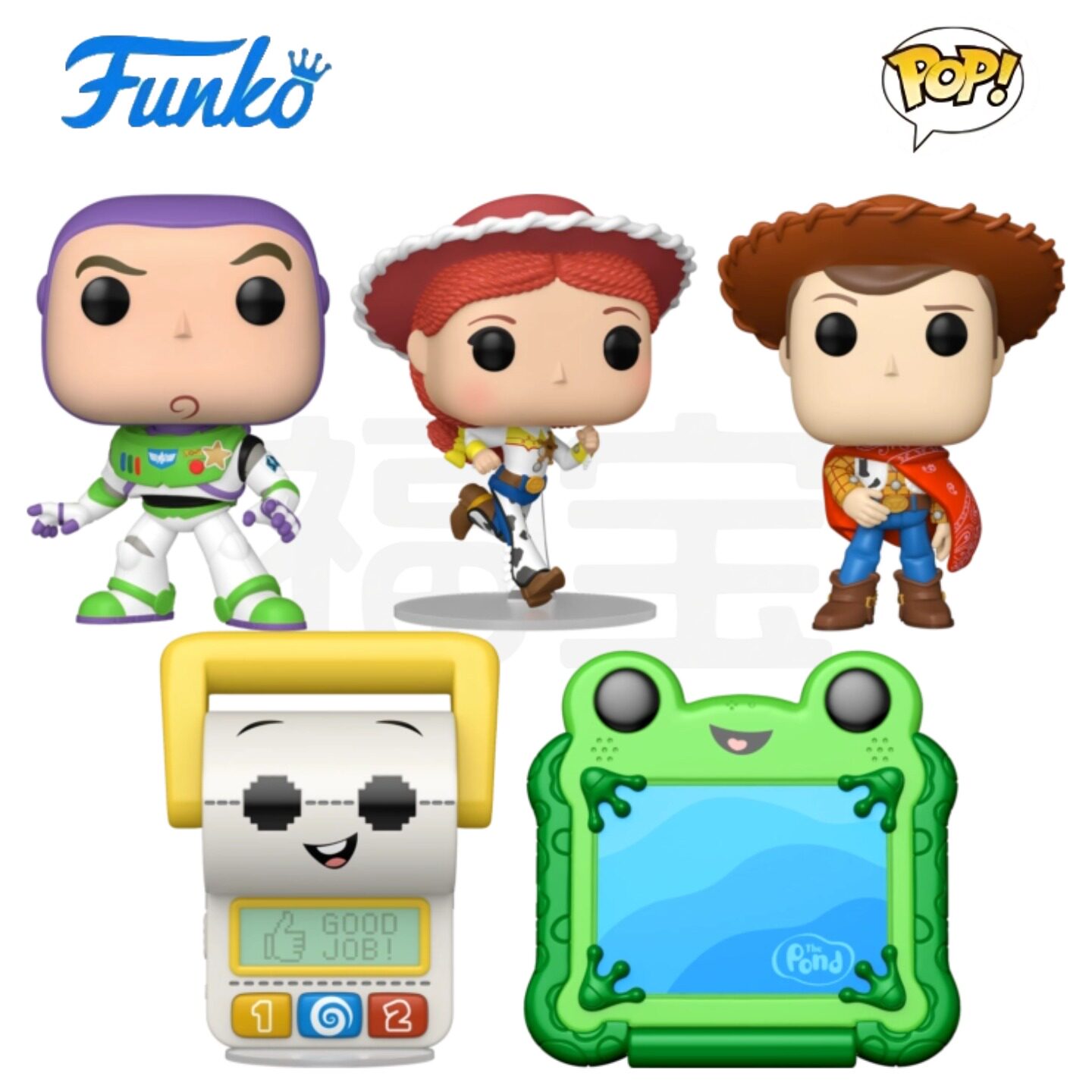 Funko POP玩具总动员5Toy Story5周边胡迪巴斯光年翠丝红心马手办
