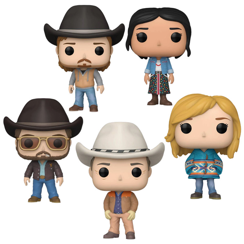 funko pop 美剧黄石公园yellowstone season 约翰 贝丝 凯斯公仔