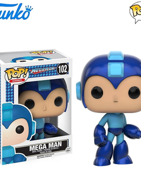 Funko POP游戏洛克人Mega Man-ROCKMAN公仔手办摆件礼物102
