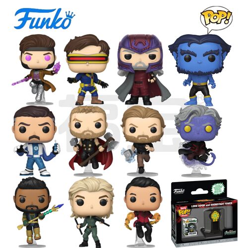 Funko POP 复仇者联盟5Avengers：doomsday周边毁灭博士美队手办
