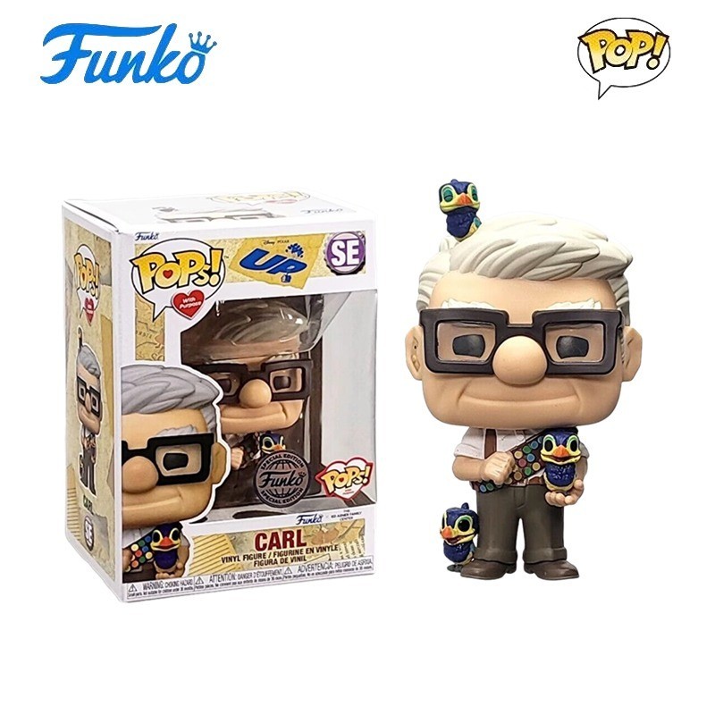 方头飞屋环游记卡通公仔摆件