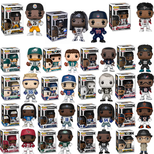 Funko POP美国橄榄球星NFL周边摆件Walter payton公仔手办人偶