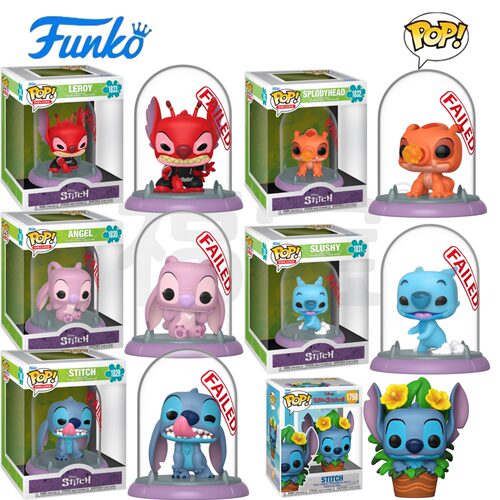 Funko POP 星际宝贝Lilo & Stitch周边安琪 Leroy Slushy公仔手办